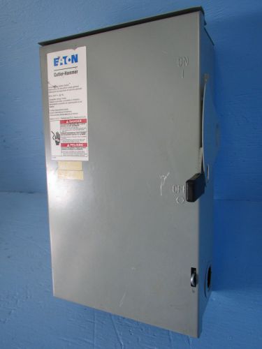 Eaton 60 Amp 240V DG222URB 3R/Outdoor/Rainproof Switch/Disconnect Cutler-Hammer