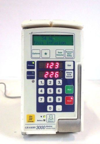 3M Heathcare Graseby 3000 Medical Modular Infusion Therapy Pump