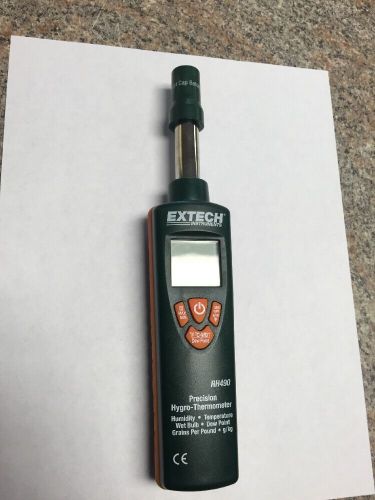 EXTECH RH490 Precision Hygro-Thermometer Psychrometer Relative Humidity Accuracy
