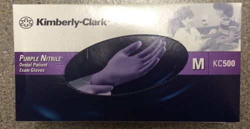 Kimberly Clark 53432 PURPLE NITRILE Dental Exam Glove, Size Medium,10 Boxes!!