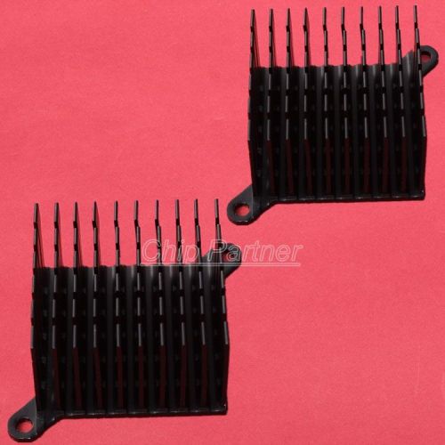 2pcs metal ic heat sink 38*38*23mm cooling fin 38x38x23mm for sale