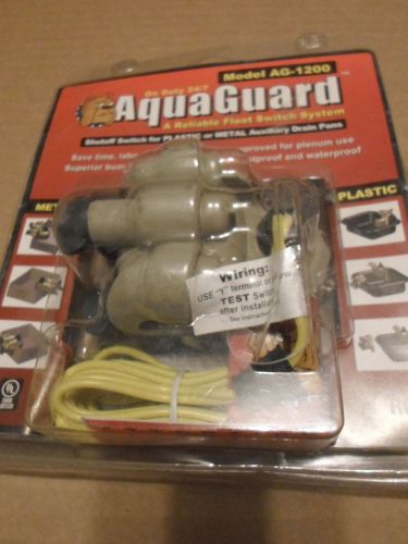 Aquaguard ag-1200 shutoff switch for plastic or metal auxiliary drain pans new for sale