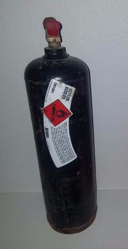 10cf Acetylene Bottle Used Black