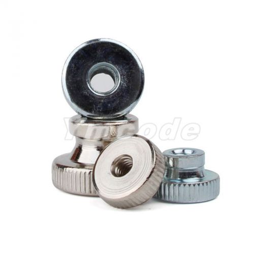 M3 m4 m5 m6 m8 m10 nickle zinc plated carbon steel knurled thumb nuts metric for sale