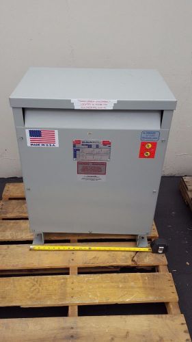 Olsun ups dry transformer y wye to delta 120/208 three 3 phase 37.5 kva nice for sale
