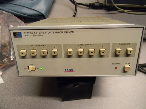 HP 11713A Attenuator /  Switch Driver
