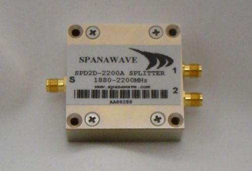 NEW Spanawave Power Splitter 1880-2200 MHz  SPD2D-2200A
