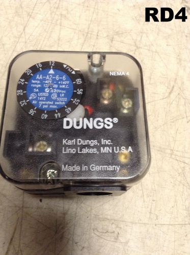 Dungs 46020-6 AA-A2-6-6 Air Pressure Switch 12&#034; to 60&#034; W.C.-NIB