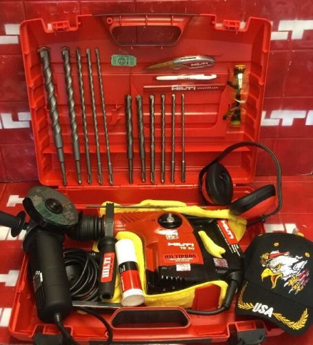HILTI TE 30 ROTARY HAMMER DRILL, L@@K, PREOWNED, GREAT CONDITION. FAST SHIPPING