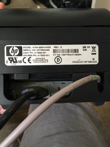HP A794 Thermal Receipt Printer USB Powered