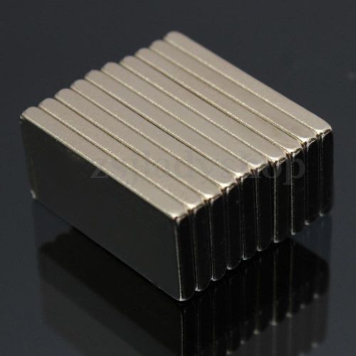 10pcs N52 20x10x2mm Super Strong Rare Earth Neodymium Fridge Magnets