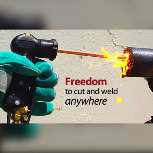 BROCO PC/A-5V2HR PORTABLE RESCUE RECOVERY TACTICAL CUTTING WELDING TORCH CUTTER