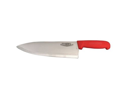 10” Red Chef Knife - Cook French Stainless Steel Food Service Knives New Sharp