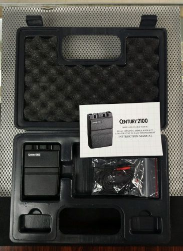 CENTURY 2100 DUAL CHANNEL STIMULATOR KIT - TENS DEVICE