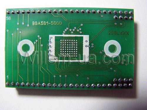 Adapter (top board) BGA64 BGA561-5000 29GLxxx AM29LV256M solder TNM5000
