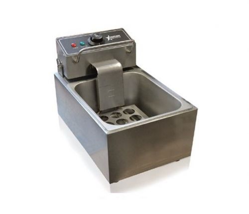 Omcan ls-81a, 2-basket countertop electric fryer, ce for sale