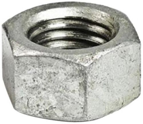 Small Parts Steel Heavy Hex Nut, Hot-Dipped Galvanized Finish, Grade DH, ASME