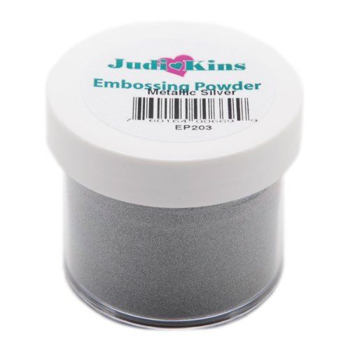 Judikins EP2-03 Embossing Powder, 2-Ounce, Metallic Silver