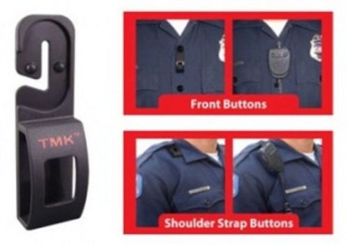 TACTICAL MIC KEEPER - SECURELY ATTACH MOST REMOTED MICROPHONES TO UNIFORM BUTTON