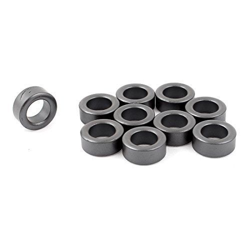 Uxcell? 10 pcs toroid ring ferrite cores 22.5mm x 13.5mm x 10mm for sale