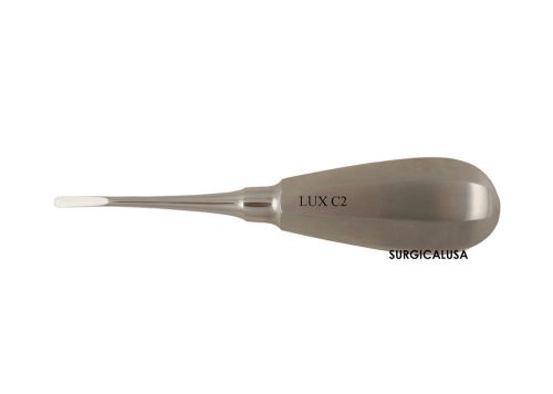 Luxator elevators #2c curved tip 2mm new dental surgical instruments supply for sale
