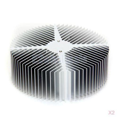 2x aluminium heatsink cooling coolers for 10w high power led bulb light new for sale