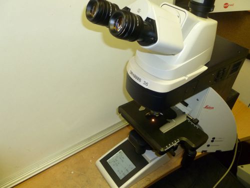 Trinocular microscope leica dm4000b for sale