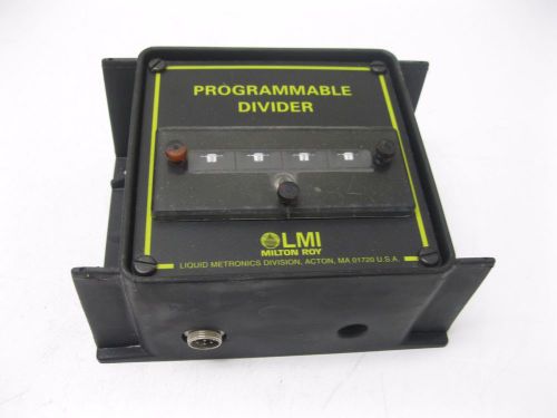LMI Milton Roy PD-4 Programmable Divider for Flowmeter-Pulser G16 (1992)