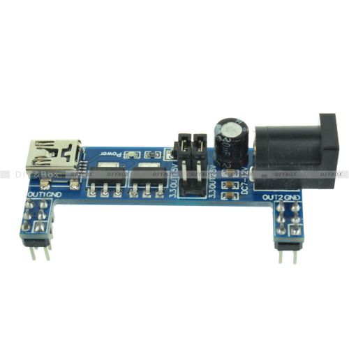 Mini USB MB102 Breadboard Power Supply Module 3.3V 5V  Solderless Arduino