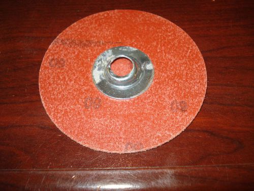 MERIT Quick Change Disc Abrasive Coated Disc 4&#034; Dia ZA 60 Grit QTY 50 |IJ2| RL