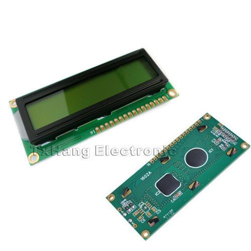 1602 162 16x2 character lcd display module hd44780 controller yellow blacklight for sale