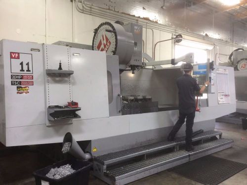 2008 Haas VF-11/40 CNC VMC, Excellent Condition, Low Hours, 15,000 RPM