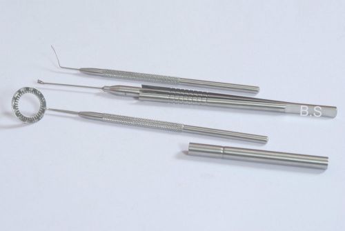 Ss icl set mendez vr forceps icl manipulator ophthalmic eye instruments for sale