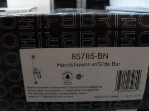 Brizo 85785-BN Charlotte Handshower with Slidebar Brushed Nickel