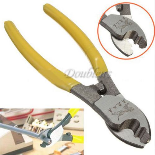 6&#034; cable cutter plastic handle electric wire stripper cutting plier tool kit for sale