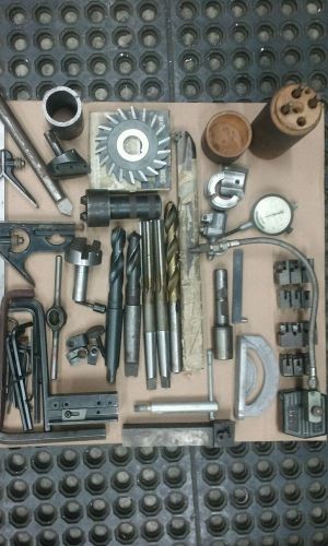 Machinist tools lot combination Square Chasers ECT...