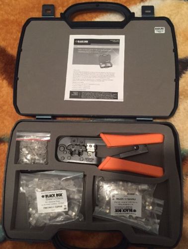 Black box deluxe rj-11 modular plug kit for sale