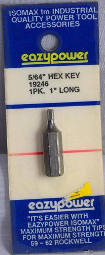 Isomax eazypower tools 5/64&#034; hex key insert 1&#034; screw driver bit 19246 for sale