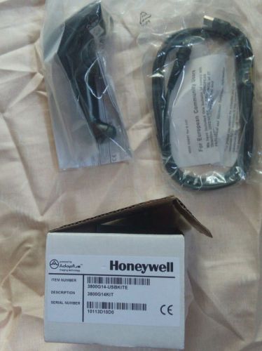 Honeywell Adaptus 3800G14 Barcode Scanner with USB Wired Cable Hand Held Black