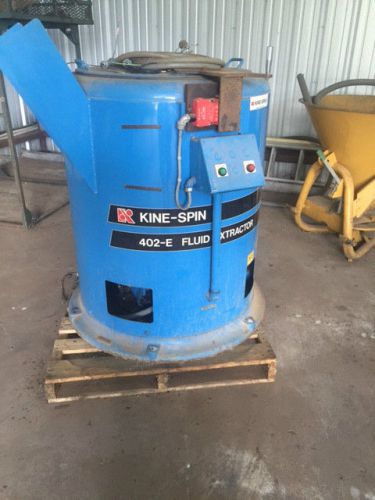 KINE-SPIN 402-E Fluid Extractor