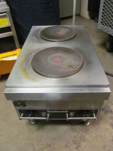 Electric counter top double hot plate for sale