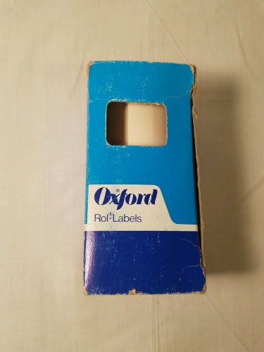 Oxford Rol-Labels R444 Blue 250 Labels New