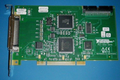 Ni pci-dio-32hs pci-6533 32bit digital/pattern io national instruments *tested* for sale