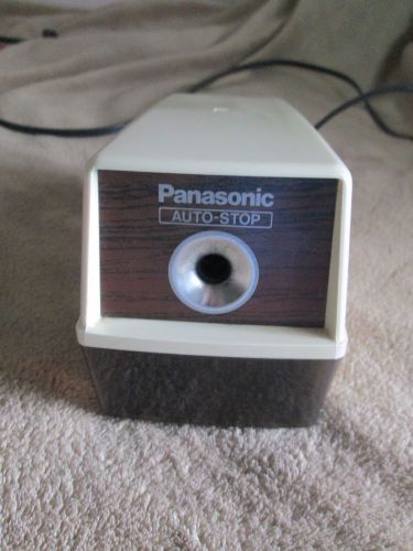 Panasonic Electric Pencil Sharpener Model KP-100 Works Great