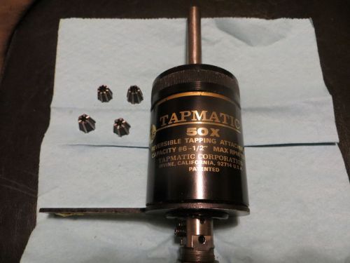 Tapmatic 50X Automatic Tapping Attachment with 3 collets