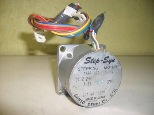 Sanyo Denki 103-775-014* 103-775014 Stepping Motor DC 2.25V 1.5A