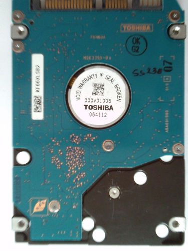 Toshiba MK8034GSX 80GB PCB Board:G580015 2.5&#034; SATA