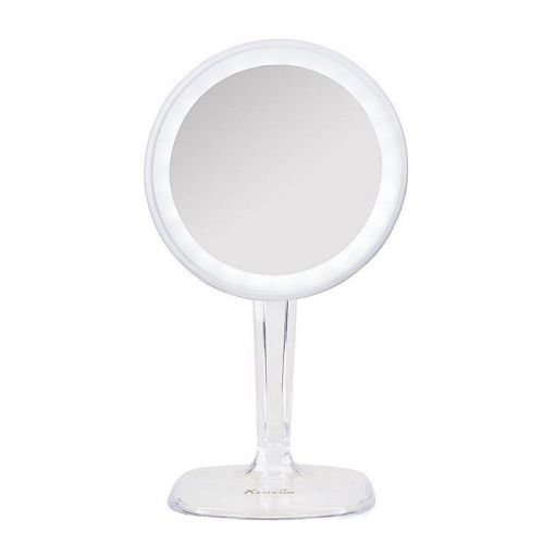 KEDSUM 7.3-inch Rechargeable 5X Magnification LED Lighted Makeup Mirror Cosmetic