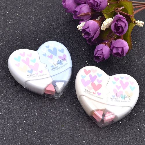 Joint Heart Correction Tape Liquid Paper Tippex Stationery Office Tool Random