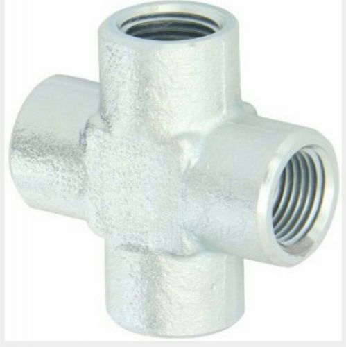 (1) female npt cross 3/4&#034; hydraulic adapter pipe for sale